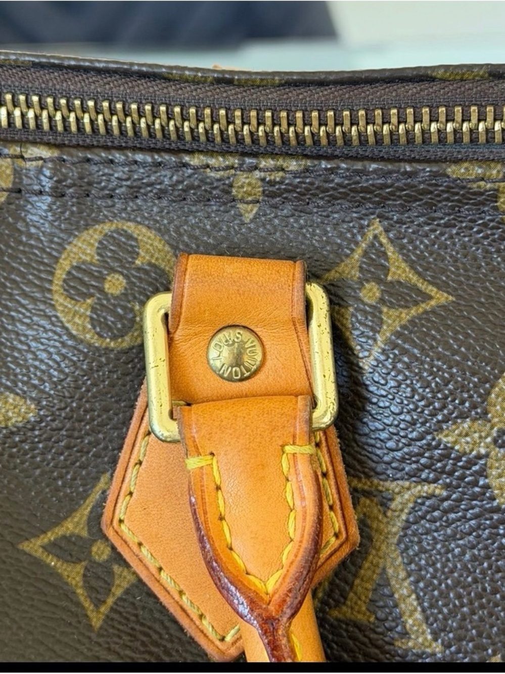 Louis Vuitton Speedy 30 Tote Bag AUTHENTIC - Picture 9 of 11